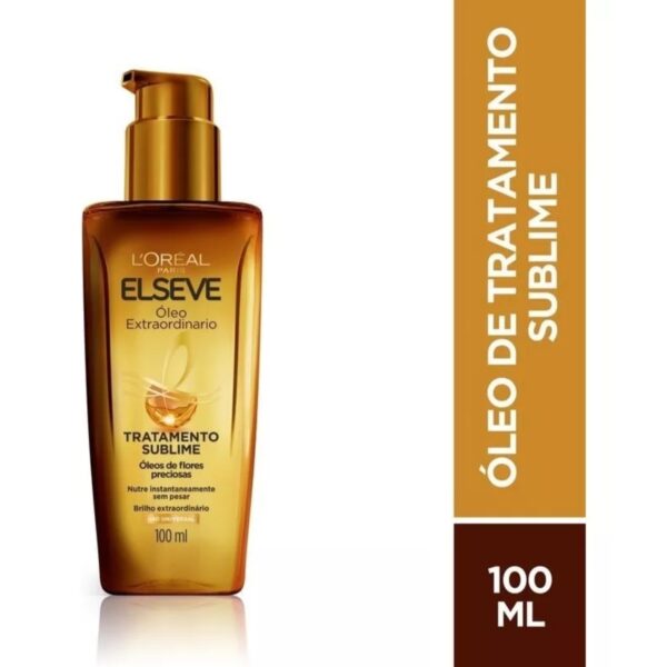 Óleo Extraordinário Tratamento Sublime 100ml Elseve