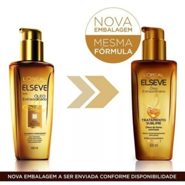 Óleo Extraordinário Tratamento Sublime 100ml Elseve - Image 2