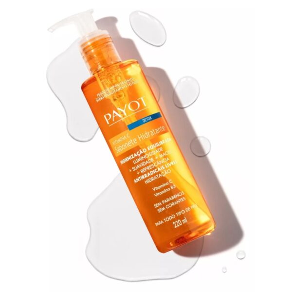 Sabonete Facial Hidratante Vitamina C Detox Payot 220ml - Image 2